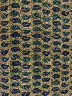 رومیزی قلمکار ممتاز اصفهان طرح بته شویدی مدل G166