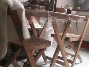 تجریه خرید میز و صندلی ناهاخوری 2 نفره مدل تاشو چوبی