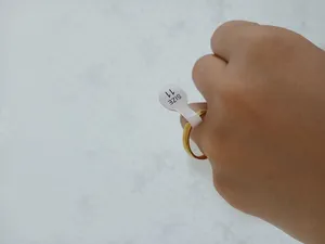 تجریه خرید انگشتر مدل رینگ ساده 122