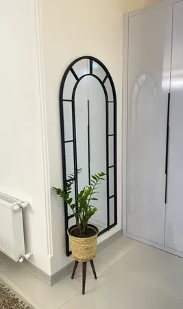 آینه مدل فلزی طرح تاج 180