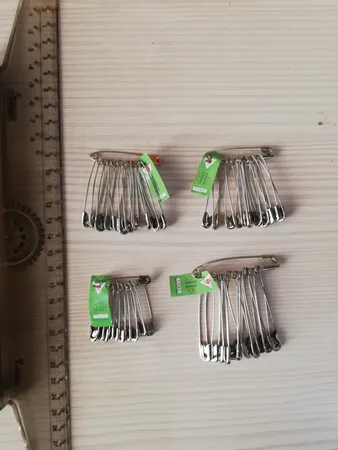 سنجاق قفلی کد 234 بسته 48 عددی سایز2 ، 3 و 4