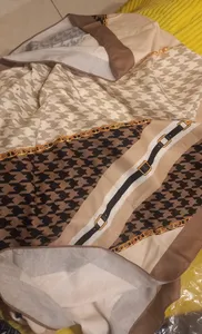 تجریه خرید شال زنانه مدل موهر زمستانی طرح پیچازی جدید کد ana-2761