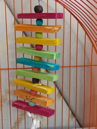 اسباب بازی پرندگان مدل آویز قفس عروس هلندی