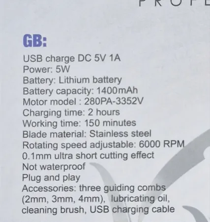 ماشین اصلاح موی سر و صورت دی اس پی مدل 90479