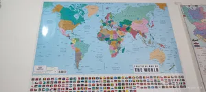 تجریه خرید نقشه سیاسی جهان انتشارات اندیشه کهن پرداز کد 2023