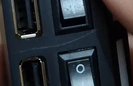 هاب 4 پورت USB 2.0 لویی سان مدل HI-SPEED