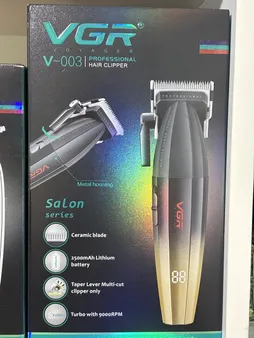 ماشین اصلاح موی سر و صورت وی جی ار مدل V-003