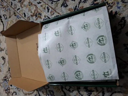 سرویس نقره زنانه جی تی ای مدل فلاور