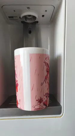 ماگ طرح دخترانه دختر کیوت کد wall-8255