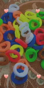 تجریه خرید کش مو دخترانه آی جواهر مدل K103 مجموعه 50 عددی