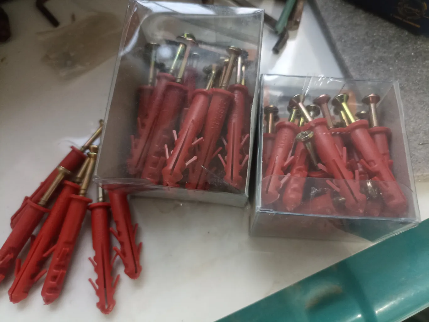 پیچ و رول پلاک کاسپین مدل DT-456 بسته 60 عددی