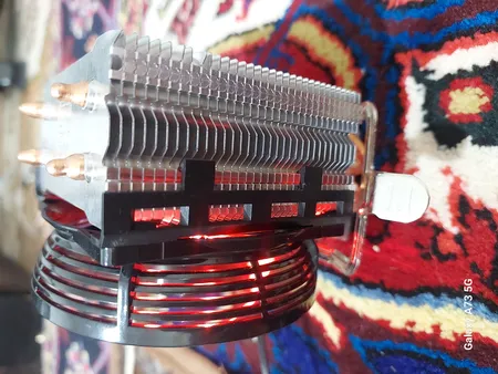 خنک کننده پردازنده کولر مستر مدل BLIZZARD T20 LGA1700