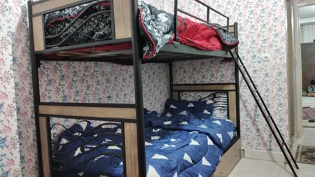 تخت خواب دو طبقه کد SH03 سایز 90x200 سانتی متر