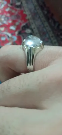 انگشتر نقره مردانه مدل درنجف کد 7400