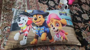 تجریه خرید روبالشی کودک هزاردستان طرح سگ های نگهبان کد rob173