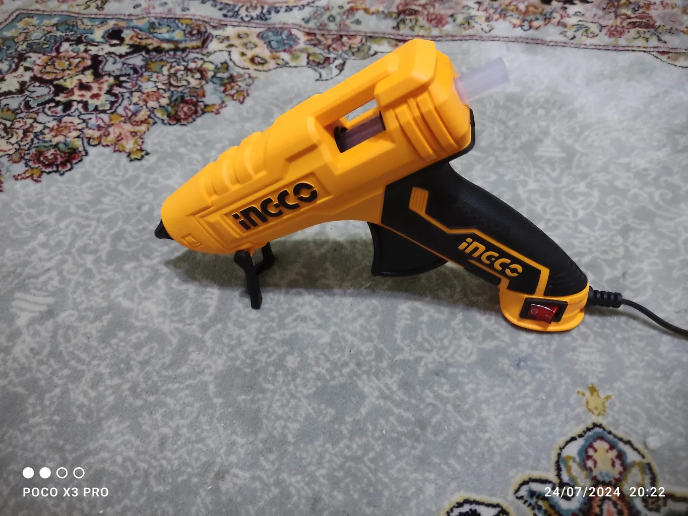 دستگاه چسب حرارتی اینکو مدل GG-258 دستگاه چسب حرارتی اینکو مدل GG-258