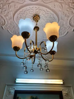 لوستر 5 شعله چشمه نور کد 856.5