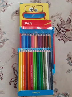 مداد رنگی 36 رنگ آریا مدل 3018