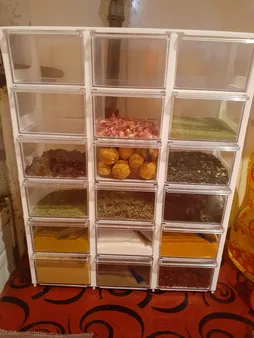 جعبه ابزار 18 کشو مدل کریستالی