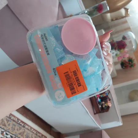 قرص ماسک ورقه ای صورت مدل keli بسته 40 عددی