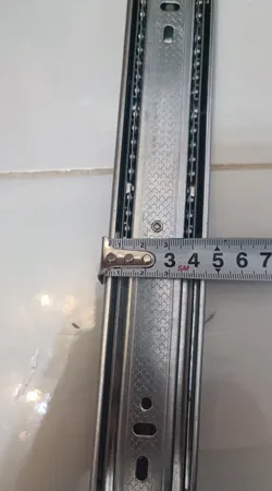 ریل کشو مدلَ A3 سایز 40 سانتی متر بسته 2 عددی