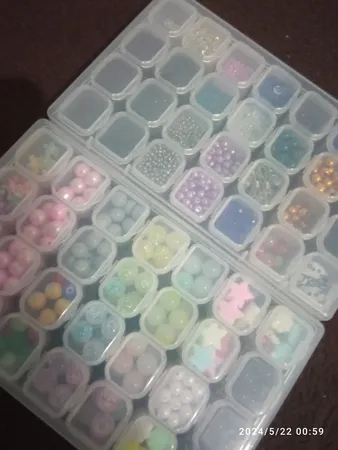 جعبه ابزار خیاطی مدل نظم دهنده منجوق کد 00