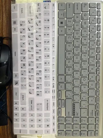 برچسب حروف فارسی کیبورد مدل T-kh