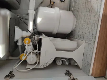 دستگاه تصفیه کننده آب آکوآ اسپرینگ مدل UF - SF4800 به همراه فیلتر مجموعه 4 عددی
