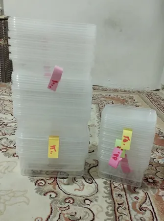 ظرف نگهدارنده پولاد پویش مدل فریزری و ماکروویوی کد 202 مجموعه 17 عددی