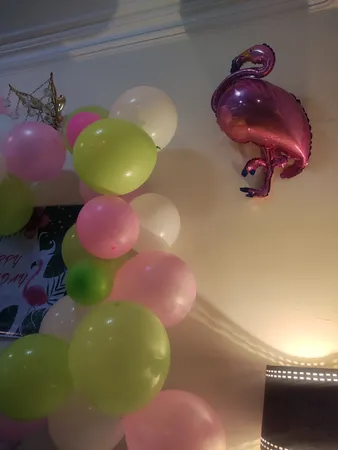 بادکنک فویلی مدل فلامینگو کد099