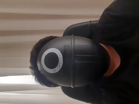 ماسک ایفای نقش مدل اسکویید گیم طرح دایره‌