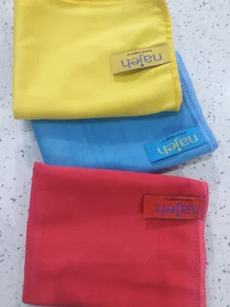 دستمال آشپزخانه ناژه مدل میکروفایبر شیشه