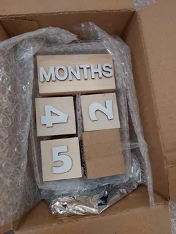 استند رومیزی کودک مدل گاهشمار سه مکعبی +MKids35H