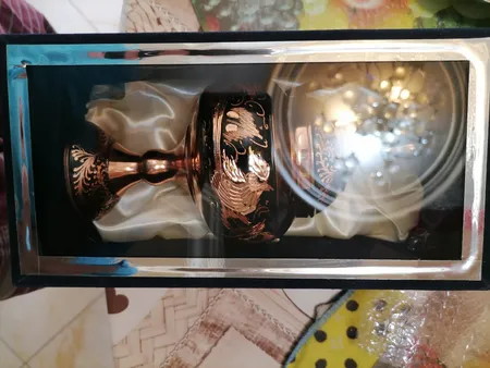 شکلات خوری مسی مدل الماس تراش کد JR-almas24