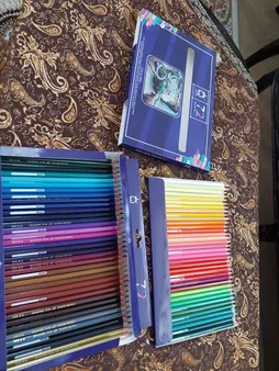 مداد رنگی 72 رنگ ام کیو کد  00072G