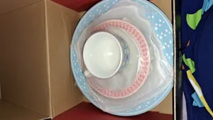 تجریه خرید سرویس غذاخوری 5 پارچه کودک چینی زرین ایران مدل ایتالیا اف پریا درجه عالی