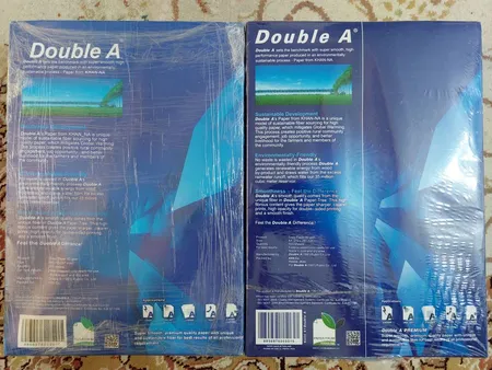 کاغذ A4 دابل آ مدل پرمیوم بسته 500 عددی