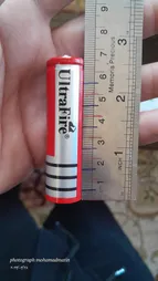 باتری لیتیوم یون قابل شارژ اولترا فایت مدل 18650 ظرفیت 6800 میلی آمپر ساعت