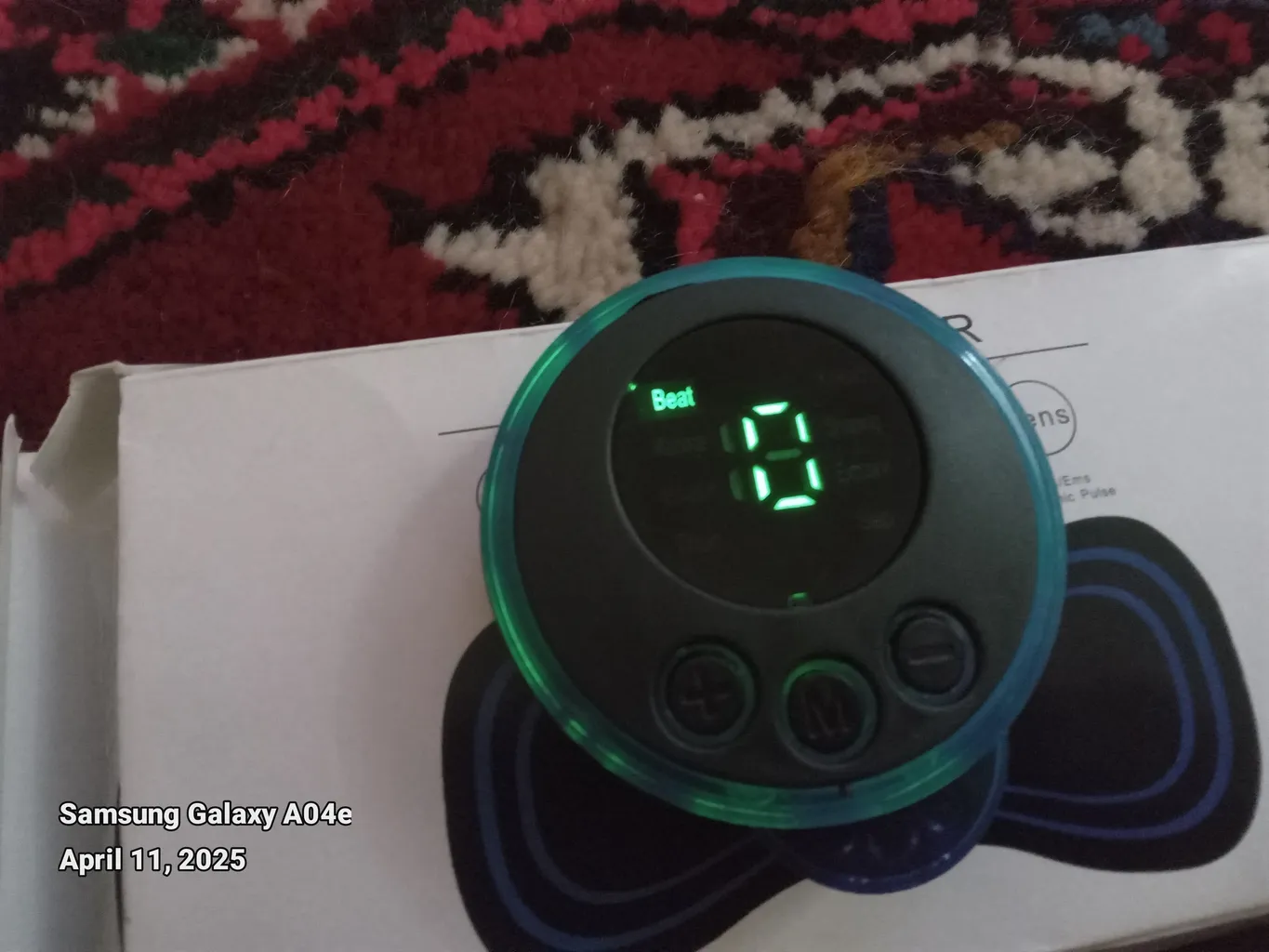 ماساژور برقی مدل پروانه ای کد ems ماساژور برقی مدل پروانه ای کد ems