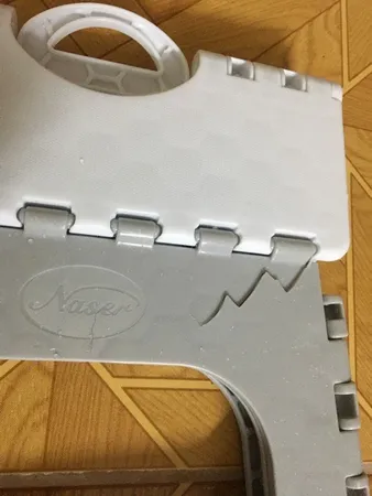 صندلی تاشو ناصر پلاستیک مدل Simple سایز کوچک