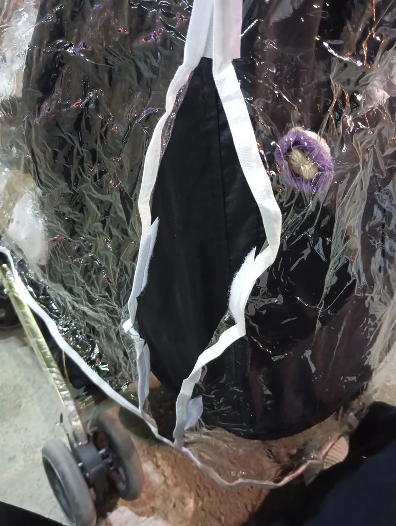 کاور باران کالسکه مدل زیپ دار کد 130