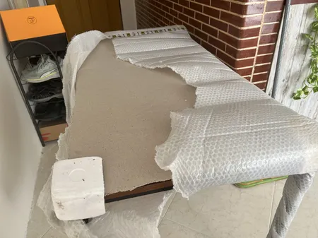 میز اداری دیزم مدل مونتاژی TLD_asm_120×60_BRN