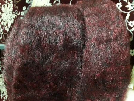 ست کلاه و شال گردن بافتنی مدل 01 طرح روسی