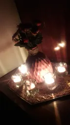 جاشمعی مدل glasig بسته 6 عددی