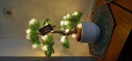 ریسه ال ای دی مدل گل طرح مینیاتوری طول 4 متر