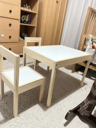 میز و صندلی ناهارخوری ایکیا مدل LATT