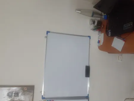 تخته وایت برد آفرین مدل AF1 سایز 80×60 سانتی متر