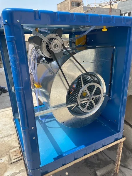 کولر آبی سلولزی 5500 آزمایش مدل AZ-600Cel