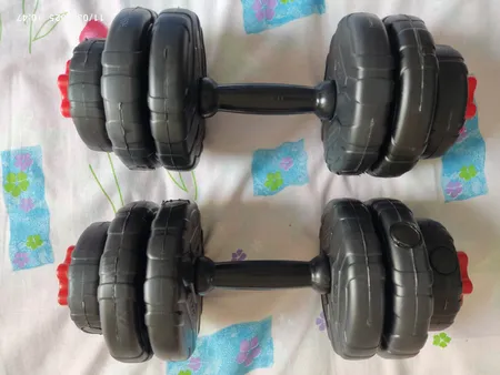 دمبل رادیس فیت مدل DVP-5-mix1 وزن 5 کیلوگرم بسته 2 عددی