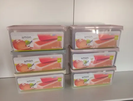 ظرف نگهدارنده نان تست لیمون مدل MD952